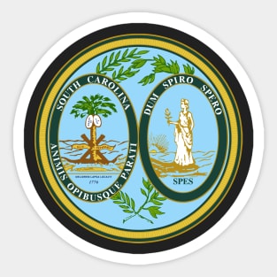 Seal of South Carolina Sticker